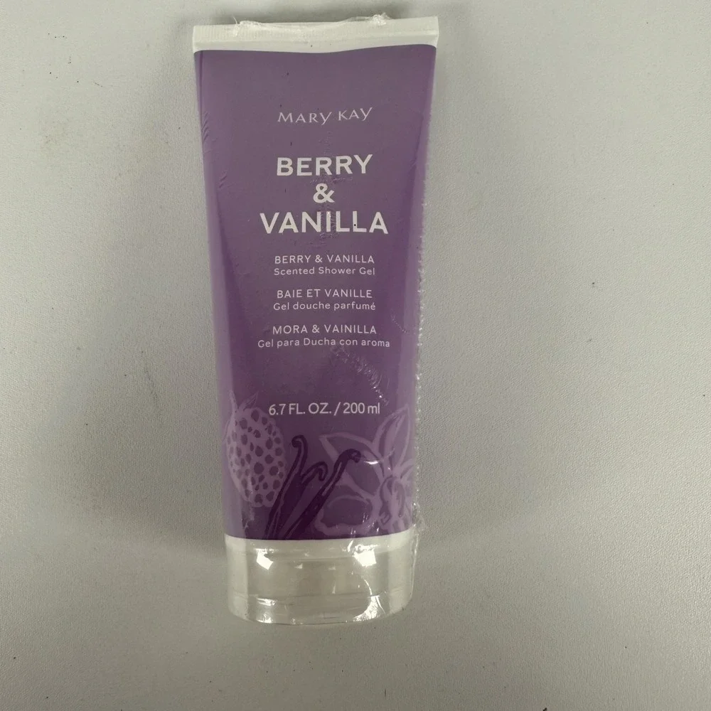 New & Sealed Mary Kay Berry & Vanilla Scented Shower Gel‎ 6.7 fl oz